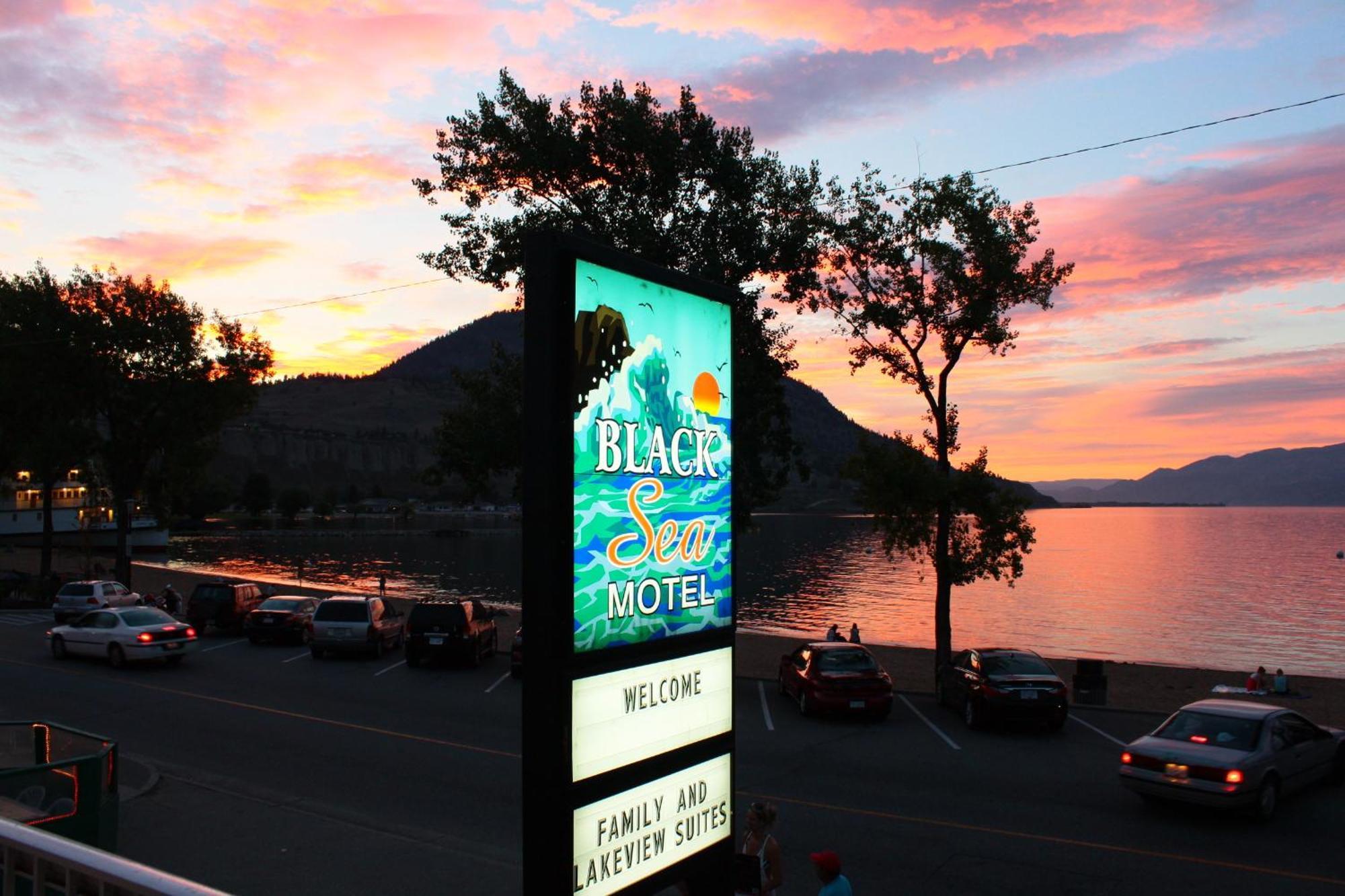 Black Sea Motel Penticton Exterior foto